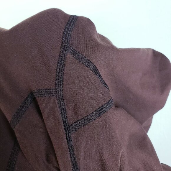 SET Active Performance Leggings in Coco size S Brown Athleisure Gym Running - Picture 8 of 10
